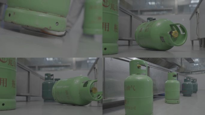【原创4K】液化气罐 煤气罐 液化石油气