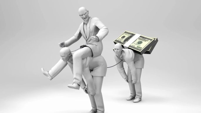 现代奴隶与金钱
