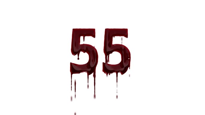 带阿尔法通道的55号血，55号血