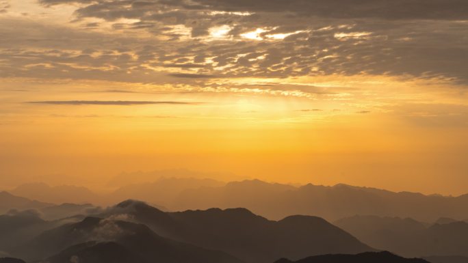 绵阳千佛山4k 10bit高清延时素材