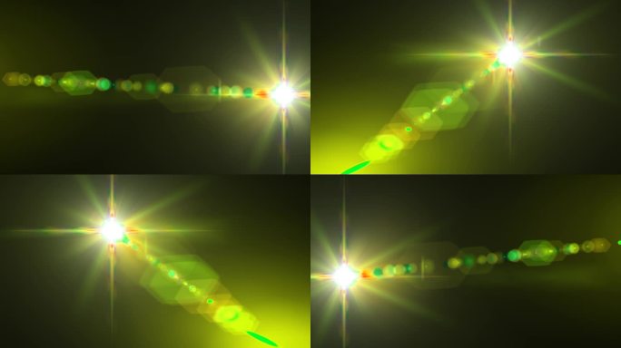 倾斜耀斑抽象光背景循环4K