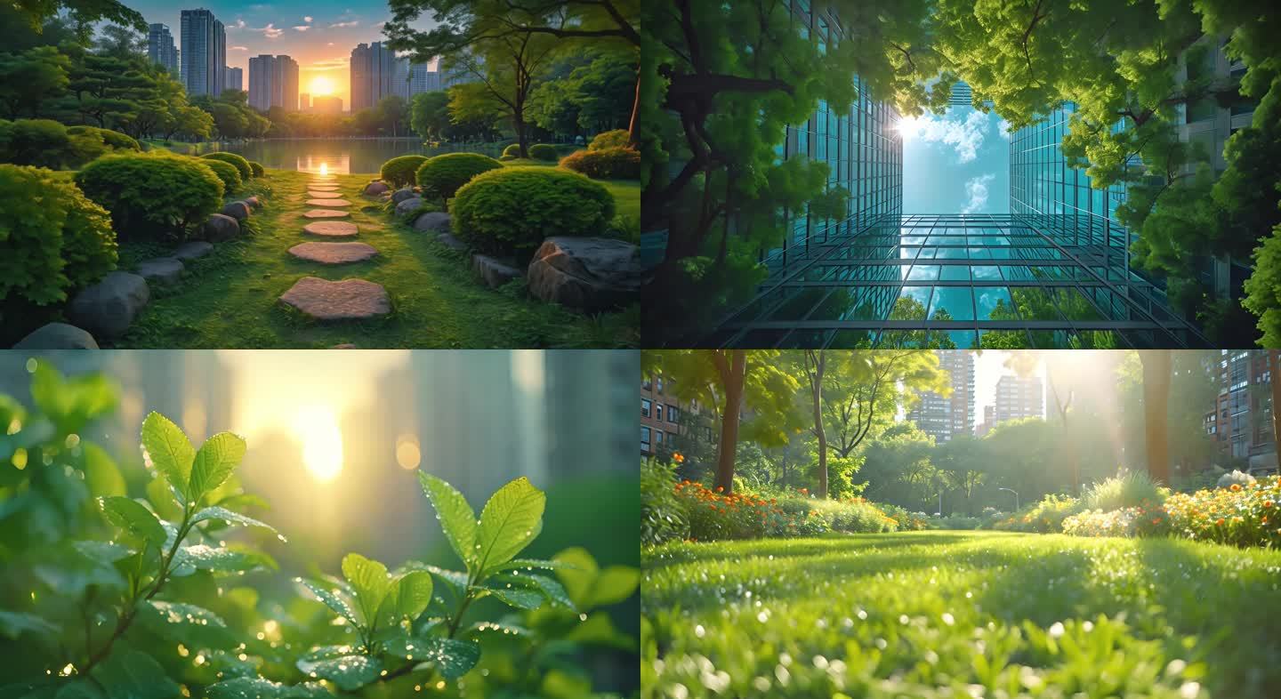 绿色碳中和生态城市