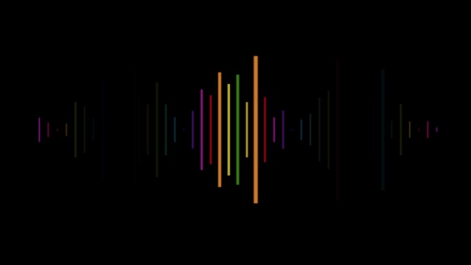 彩虹音乐频谱-我-节奏播放循环