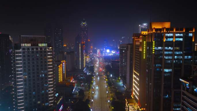 苏州高新区CBD城市夜景