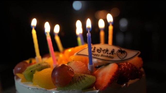 生日快乐-生日蛋糕