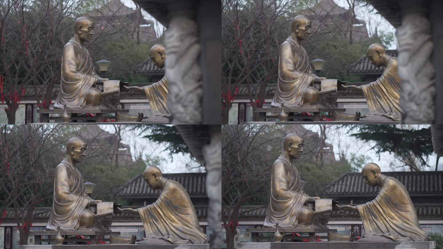 西安青龙寺空海雕像4