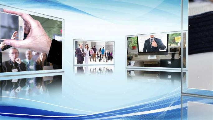 商务科技图文发展AE模板