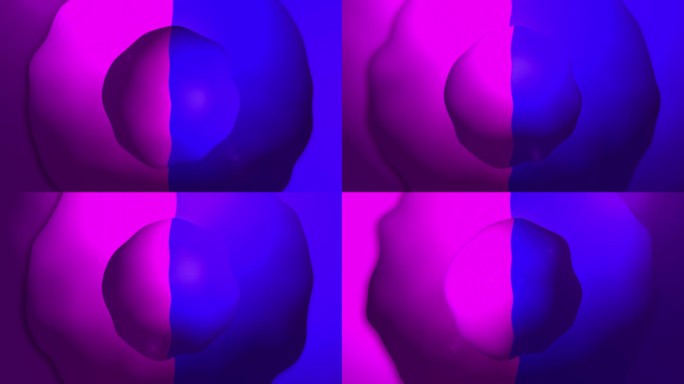 紫蓝背景上的4K漏光