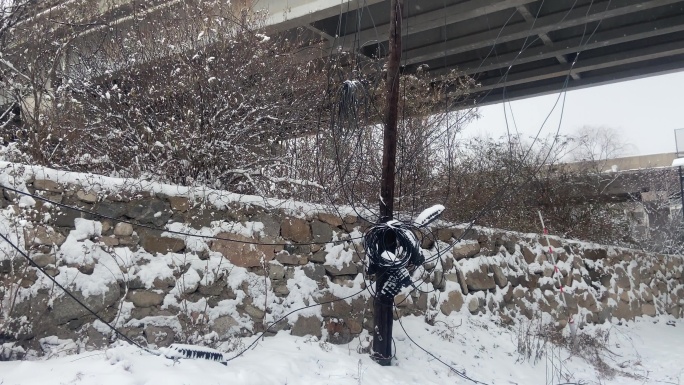 雪灾 损坏电线