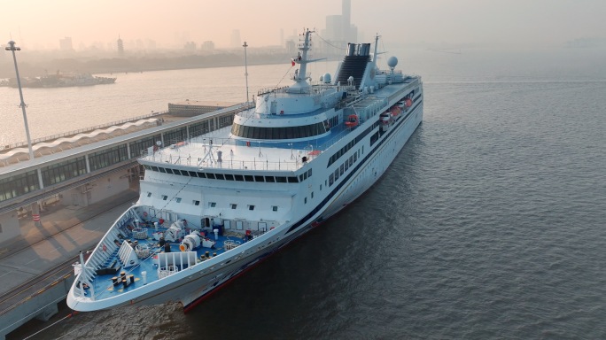 吴淞国际邮轮中心航拍