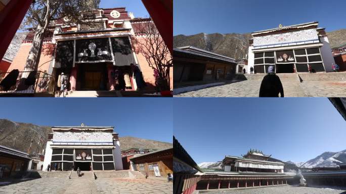 拉卜楞寺 建筑 藏传寺庙