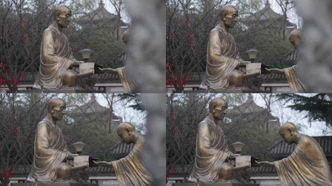 西安青龙寺空海雕像2