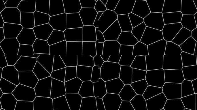 黑白马赛克与最小的波浪形表面。