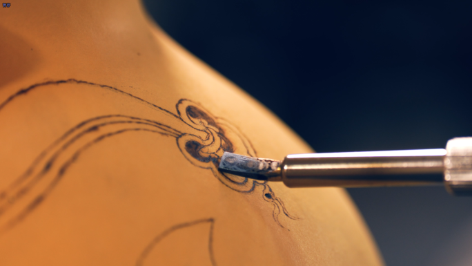 【4K】非物质文化遗产之葫芦烙画