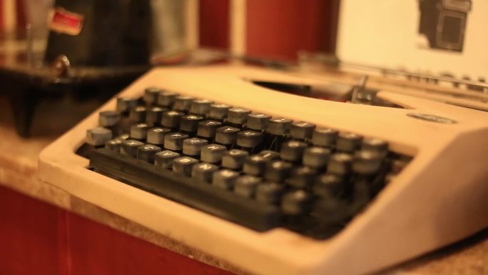 老式打字机 传真机 复古怀旧道具 拍电影