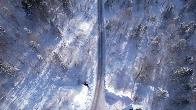 长白山雪岭