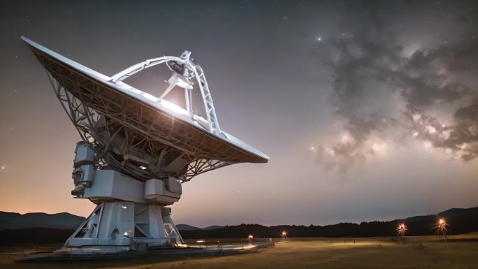 射电望远镜雷达站宇宙探测