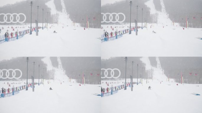 4k120帧长白山万达滑雪场