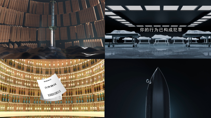 图片文字反腐扫黑利剑出击片头