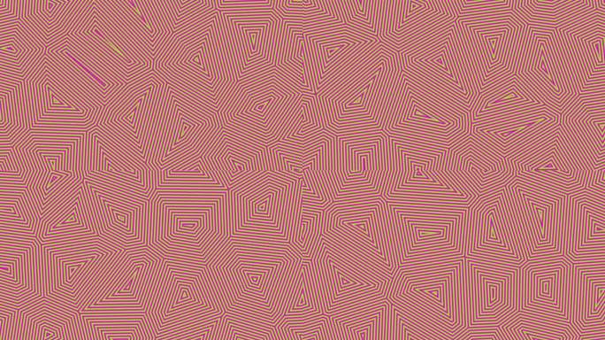 抽象的绿色粉红色背景混沌的绿色块随机移动。