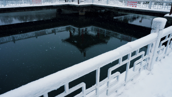 4K50帧 实拍 城市雪景 长春 吉林省