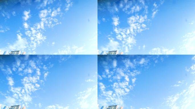 蓝空白云