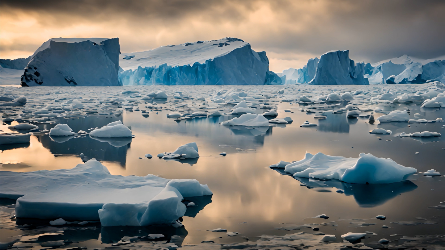 南极冰川合集 4K