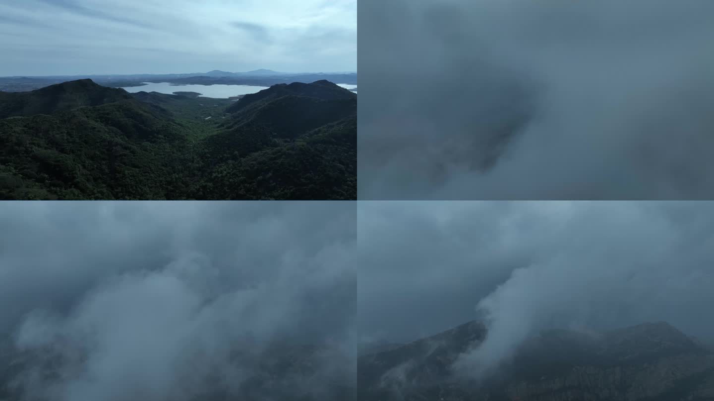 【4K】迷雾 大山 河流