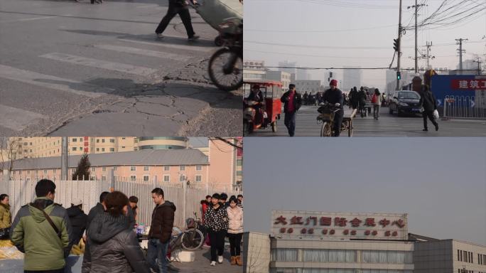 2015年北京大红门国际会展 街头场景