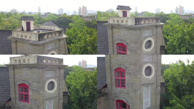 重庆大学 工学院 历史建筑 航拍重大