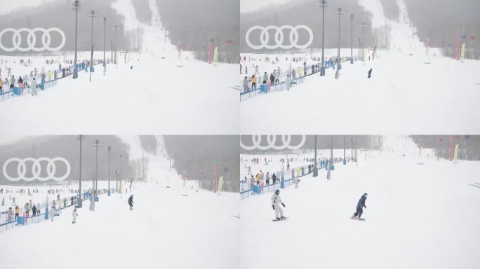 4k120帧长白山万达滑雪场
