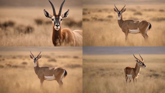 羚羊野生动物视频素材