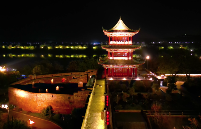 赣州八境台夜景