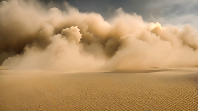 沙尘暴  风沙 沙尘沙漠荒漠化 自然灾难