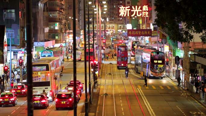 香港特色街景