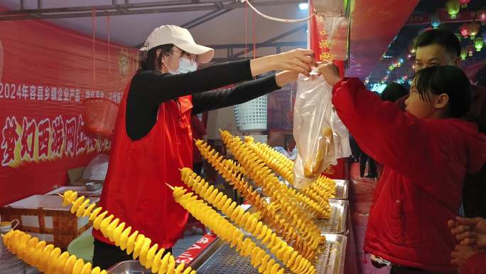 夜市美食特色小吃南方夜生活步行街美食烧烤