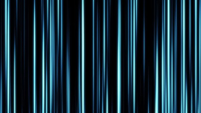 蓝色能量线条粒子传输