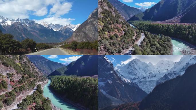 西藏 旅拍  风景 车拍  绝美 公路