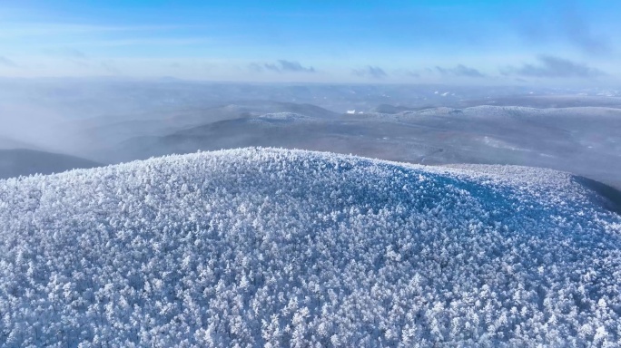 林海雪原 唯美高山雾凇