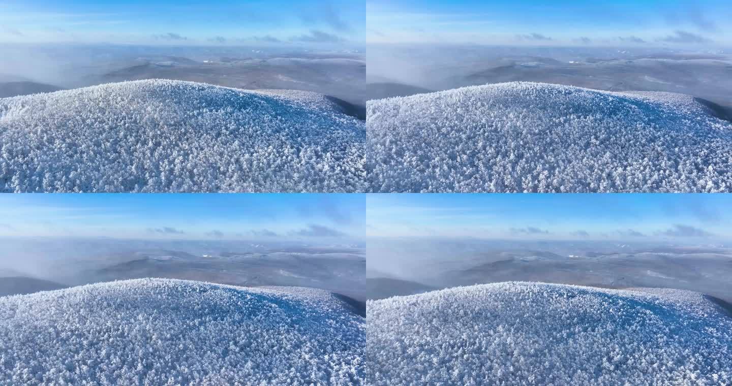 林海雪原 唯美高山雾凇