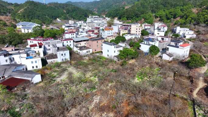 汕尾市陆河县螺洞村全景4k航拍