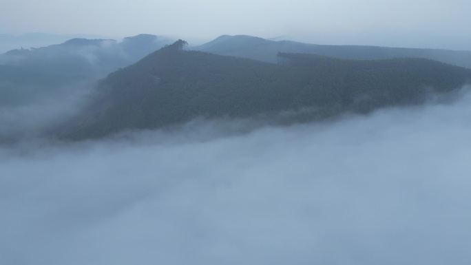 山雾云海风景自然风光