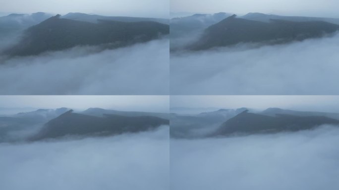 山雾云海风景自然风光