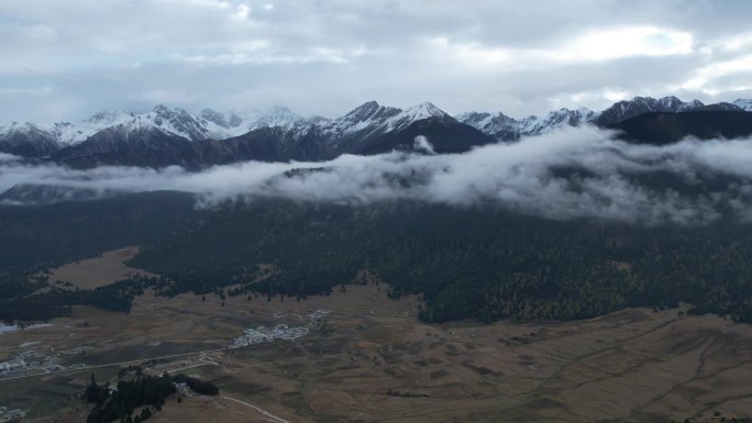 鲁朗雪山 延时摄影