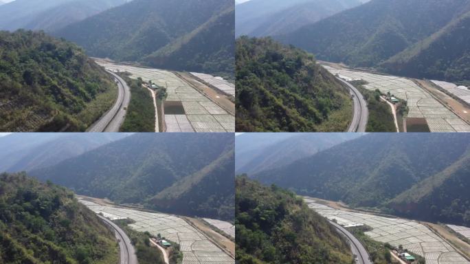 新农村建设的山区，大山与生活