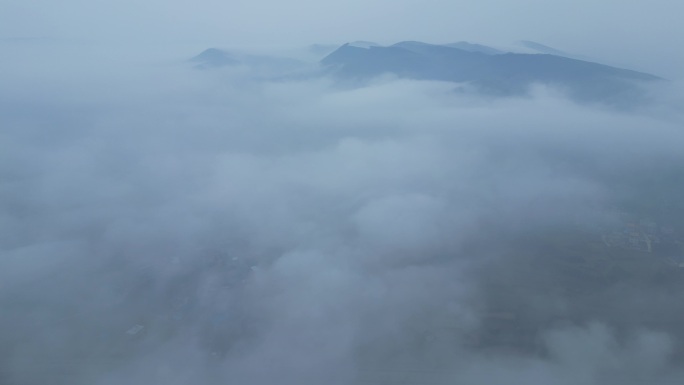 云雾缭绕山雾云海风景