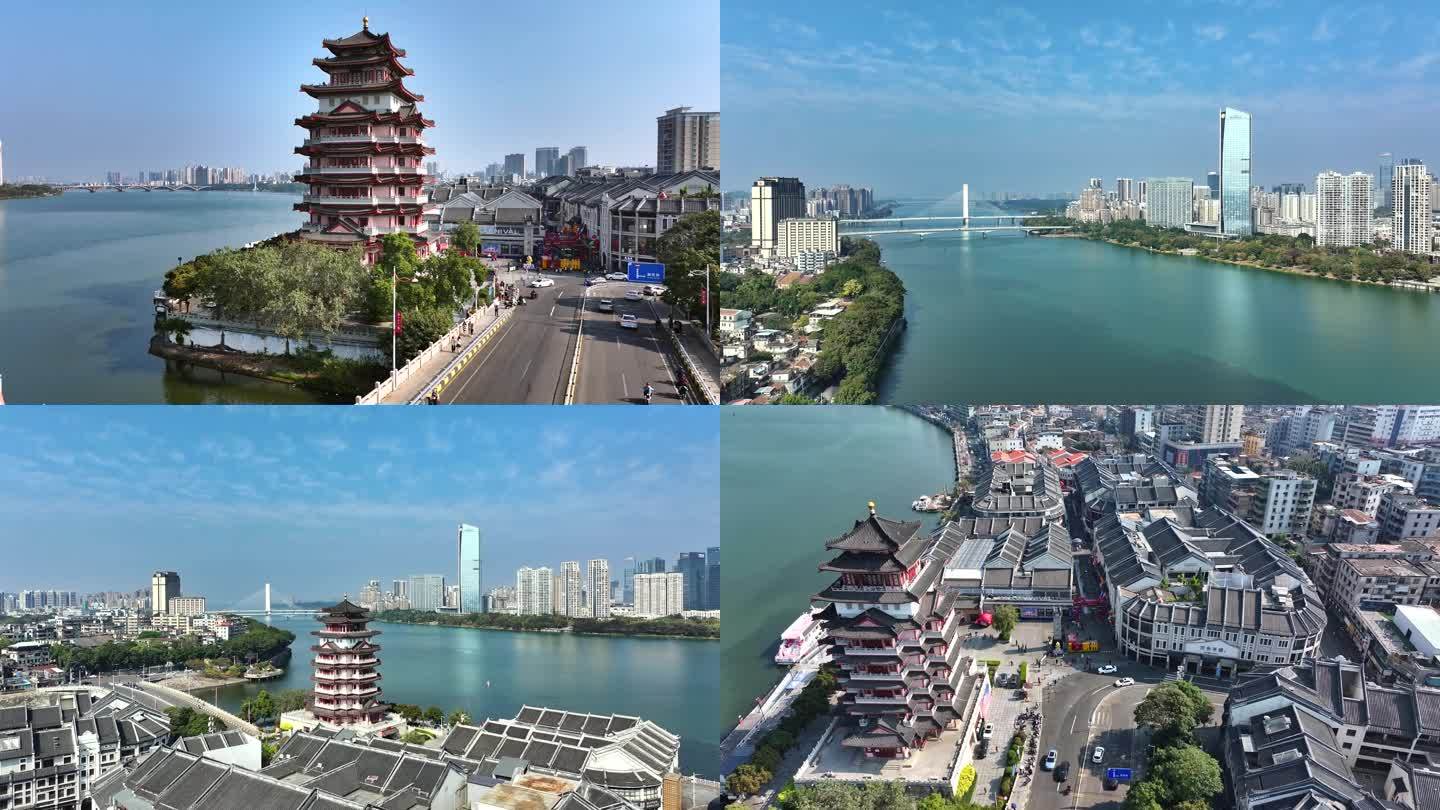 惠州合江楼2024最新航拍