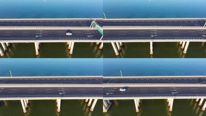中国最美最长青岛跨海大桥交通-14
