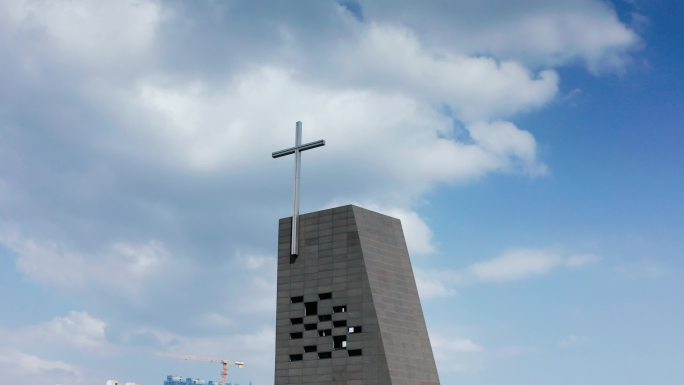 苏州相城基督教堂 十字架 4K