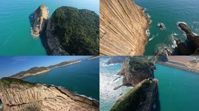 破边洲fpv穿越机航拍香港西贡海岸无人机